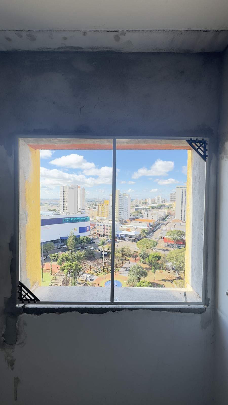 Abertura de vão de janela